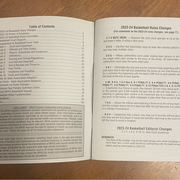 IAABO 23-24 Handbook and Rules book - Picture 10 of 10